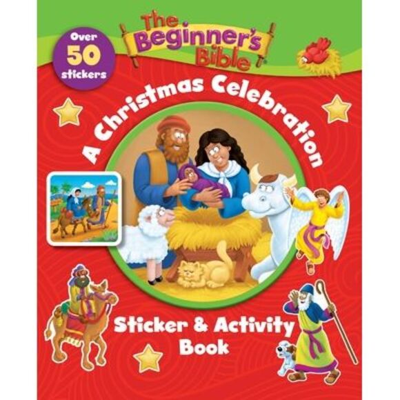 The Beginner's Bible: A Christmas Celebration Sticker and Activity Book -- The B - Picture 1 of 3